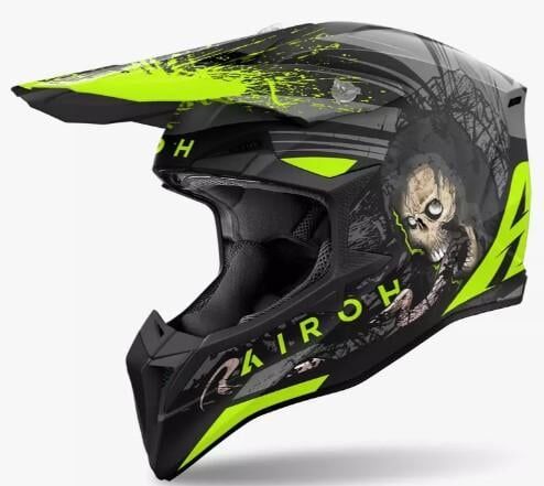 Airoh Wraap Darkness Mat Motosiklet Kaskı