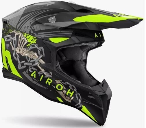 Airoh Wraap Darkness Mat Motosiklet Kaskı