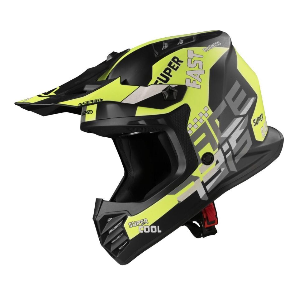 Acerbis Profıle Çocuk Kask Sarı Siyah
