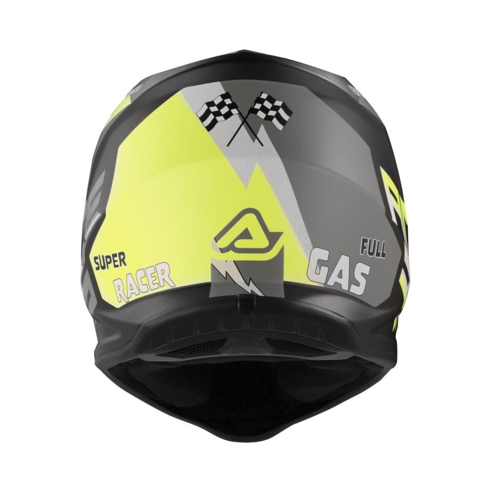 Acerbis Profıle Çocuk Kask Sarı Siyah