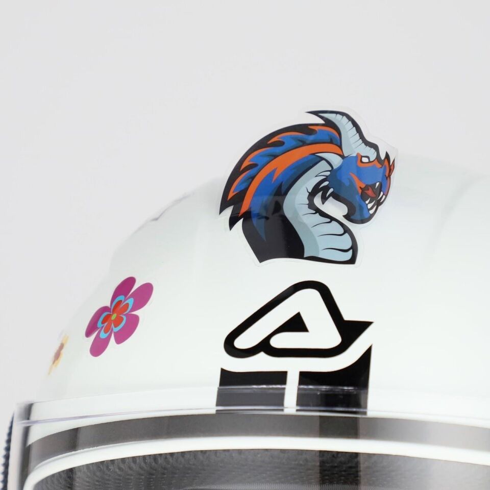 Acerbis Jer Brezza 22.06 Çocuk Kask Beyaz