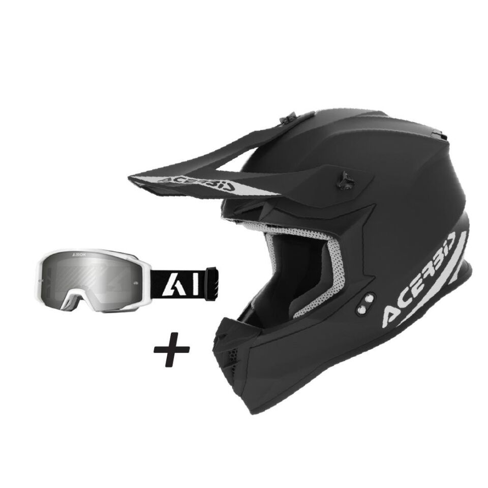 Acerbis Lınear Solıd Kask 22.06 Siyah