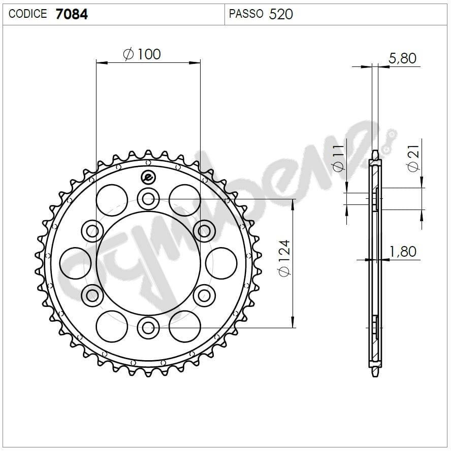 Ducatı Ognıbene Arka Dişli 48T