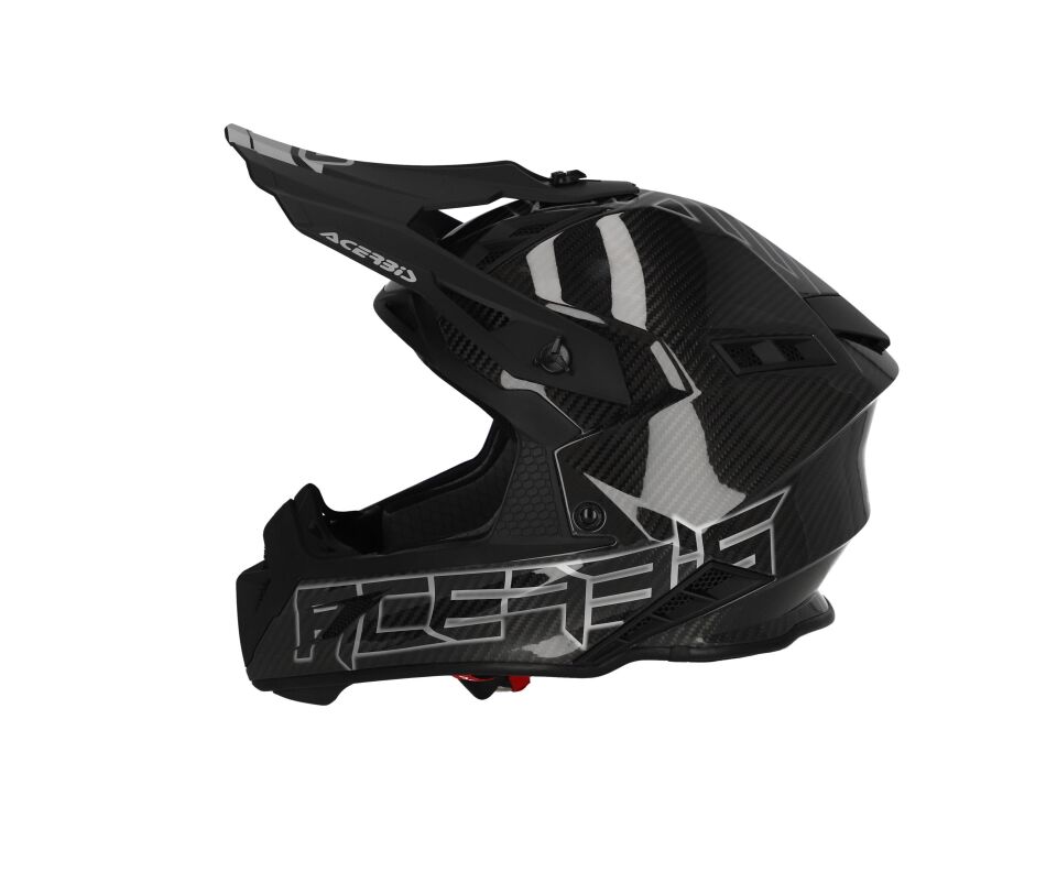 Acerbis Steel Carbon 22-06 Kask Siyah