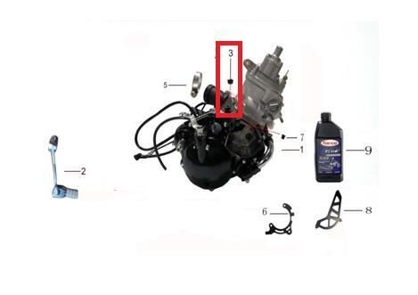 Kayo Kt 250 - Yuki Kauçuk Yağ Kapağı A1