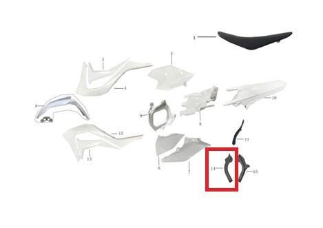 Kayo Kt 250 Saşi Sol Kapak A8-A9