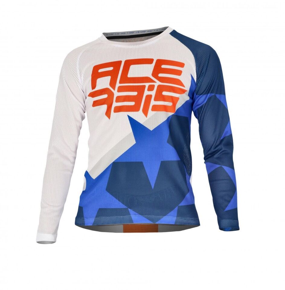 Acerbis Mx J-Wındy One Çocuk Jersey Mavi Beyaz