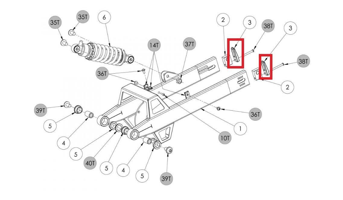Torrot Muvı Kayış Gergi Aparatı