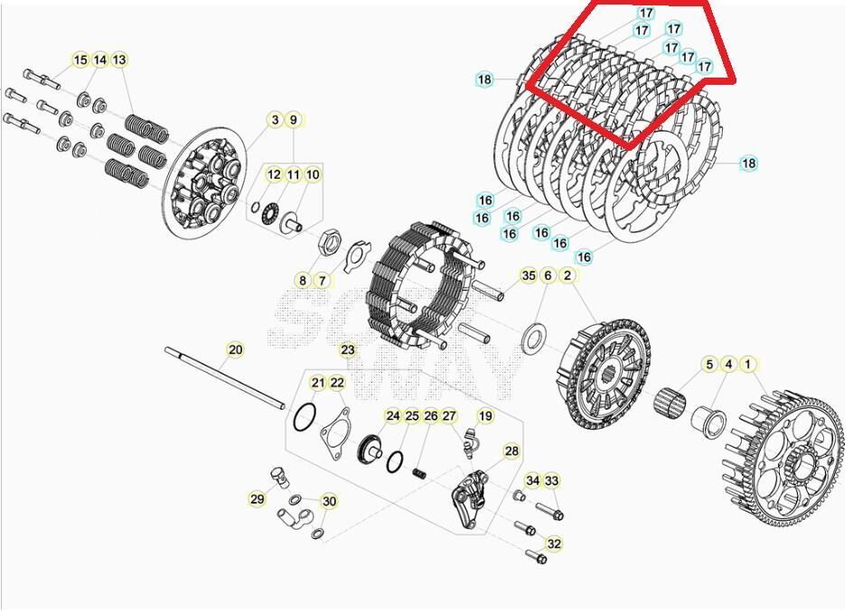 Debriyaj Balatası Beta Orj Yp B3-3