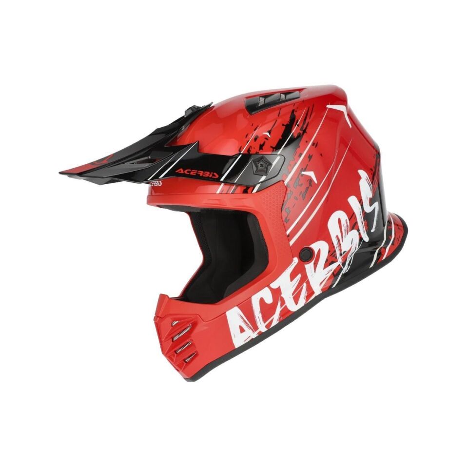 Acerbis Profıle Çocuk Kask Kırmızı