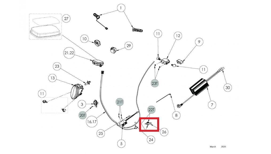Torrot Muvı Ayaklık Swıtch