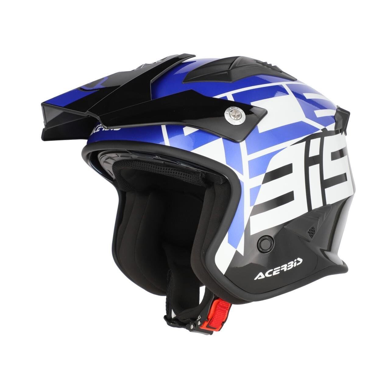 Acerbis Jet Arıa Sport Kask Siyah Mavi