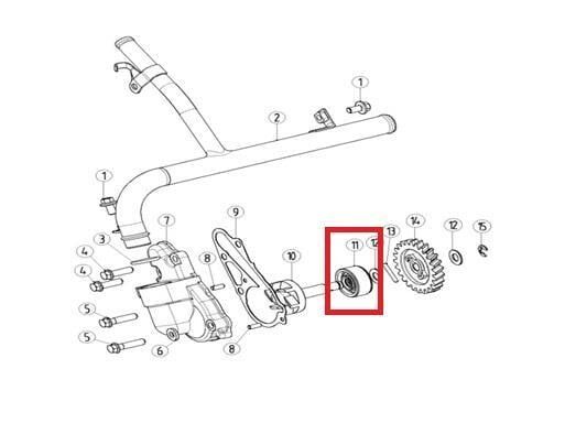 Kayo Kt 250 - Yuki Yağ Keçesi B8