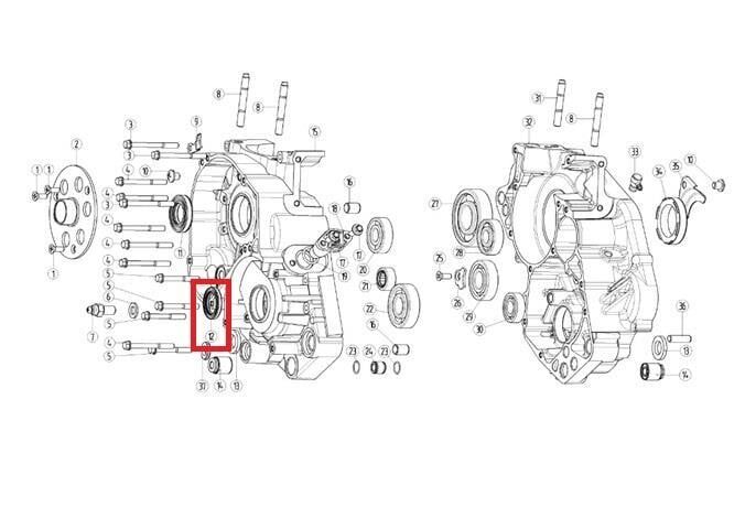 Kayo Kt 250 Yağ Keçesi