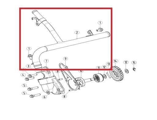 Kayo Kt 250 Su Borusu C7