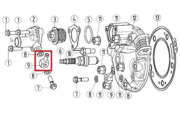 Kayo Kt 250 Boru Bağlantısı A2