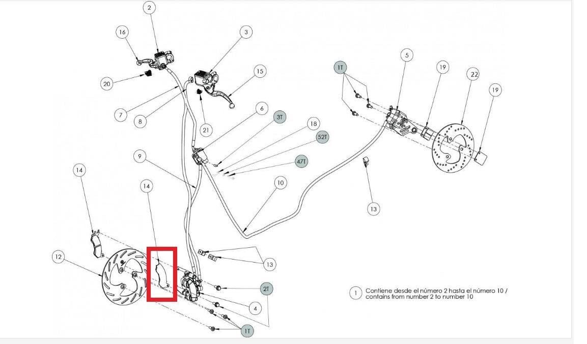 Torrot Muvı Ön Fren Balatası