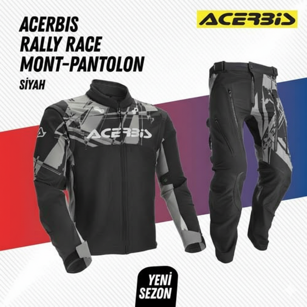 Acerbis Rally Race Mont & Pantolon Takımı