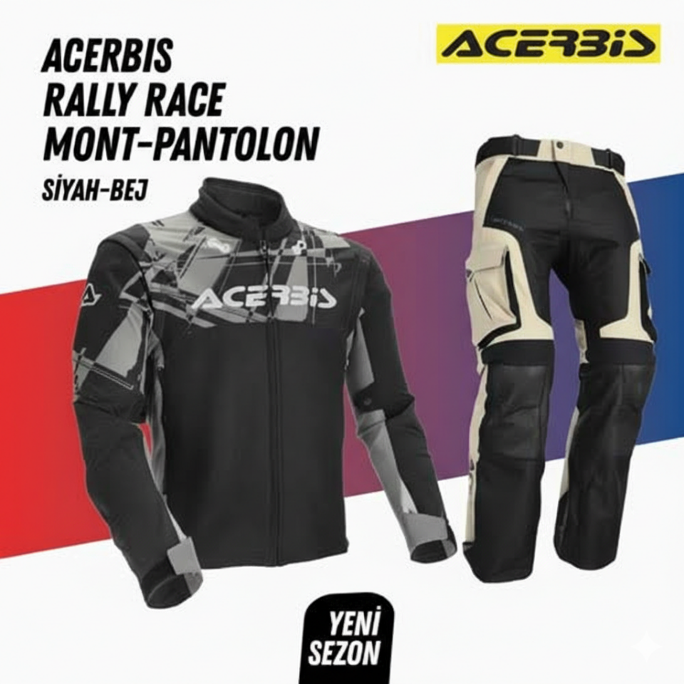 Acerbis Rally Race Mont & Acerbis Rally Pro Pantolon