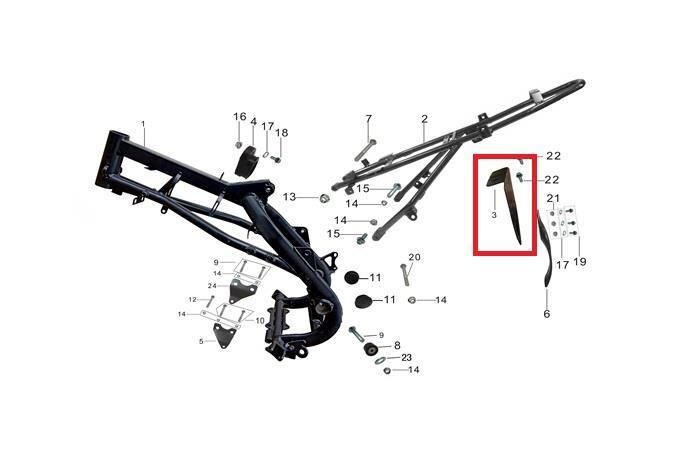 Kayo Tt 190 R Braket