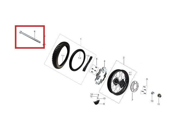 Kayo Tt 190 R Flanşlı Mil B3