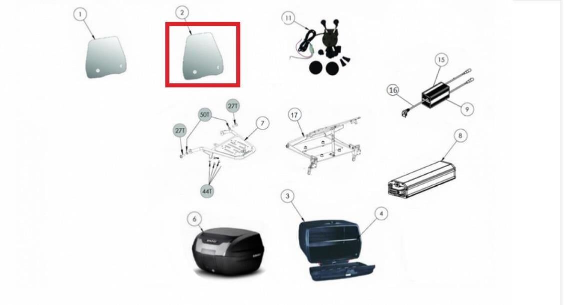 Torrot Muvı Puıg Uzun Ön Cam