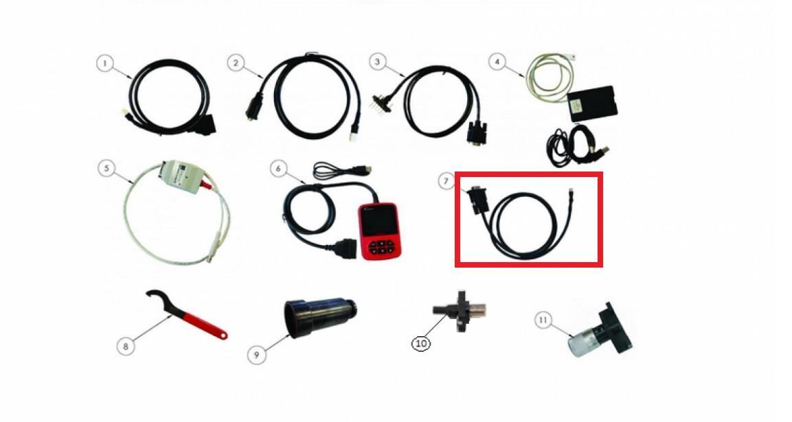 Torrot Muvı 2P Proglamlama Kablosu