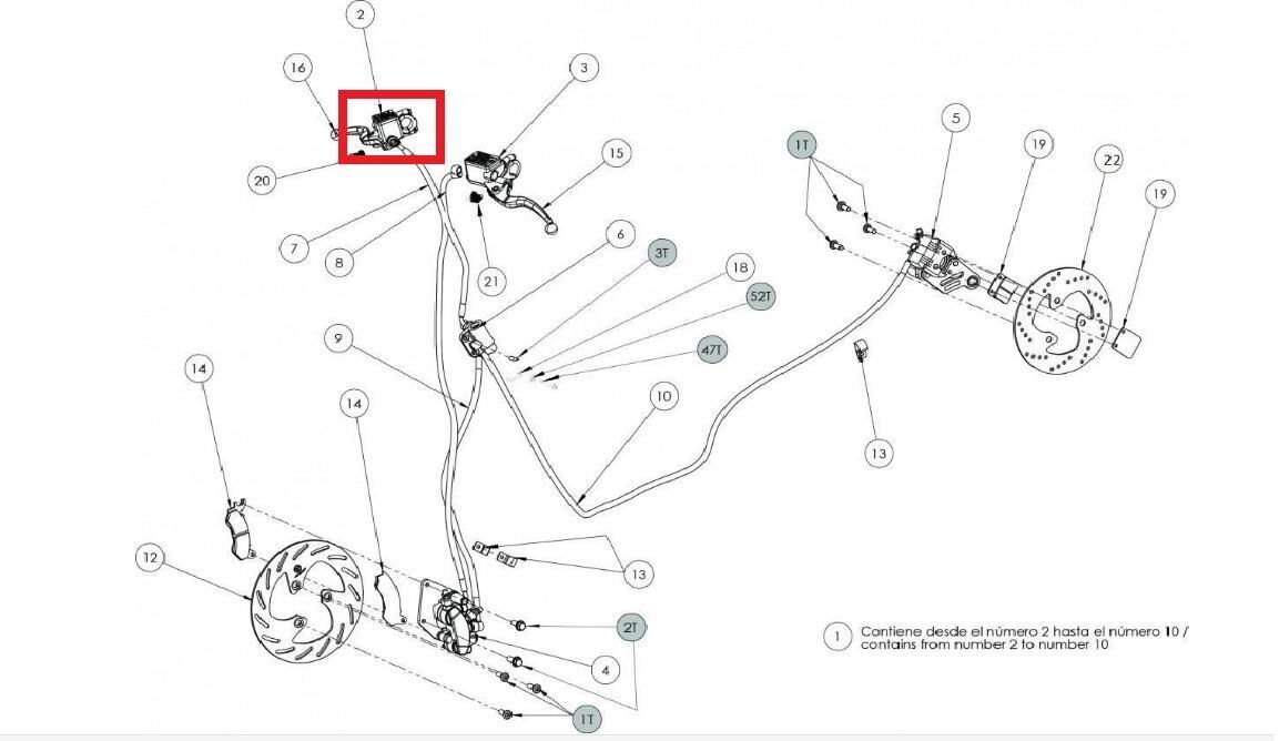 Torrot Muvı Ön Fren Merkezi