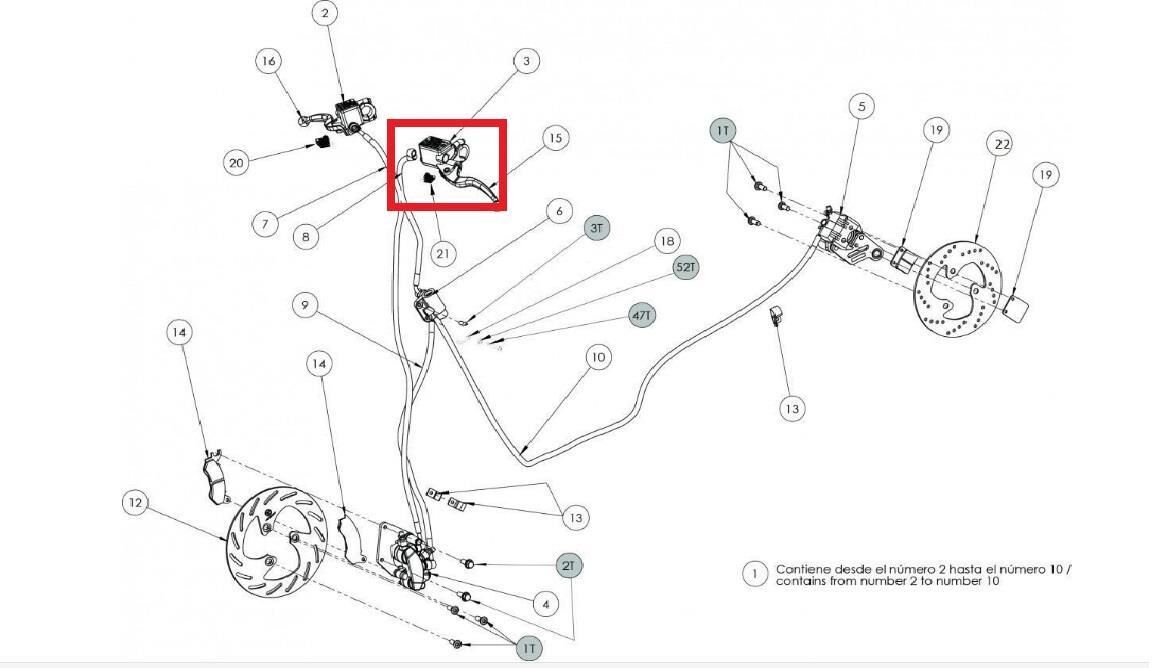 Torrot Muvı Arka Fren Merkezi