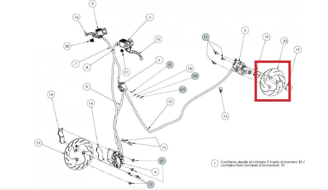 Torrot Muvı Arka Fren Diski 200 Mm