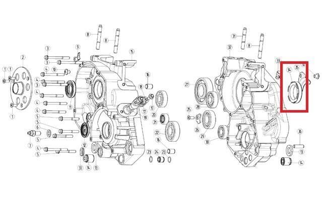 Kayo Kt 250 - Yuki Yağ Keçesi 40X55X10