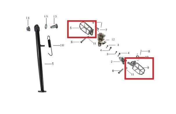 Kayo Kt 250 Basamak Takımı C9