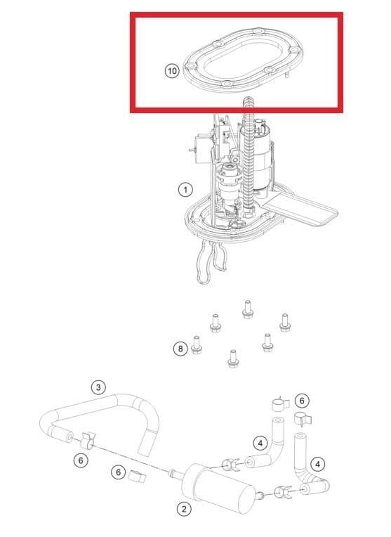 Benzın Pompa Contası Ktm Orj Yp A5-2