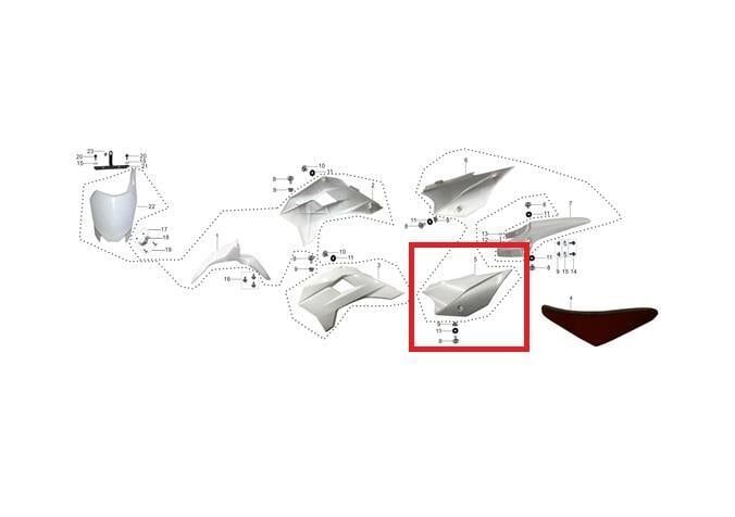 Kayo Tt 190 R Arka Sol Grenaj