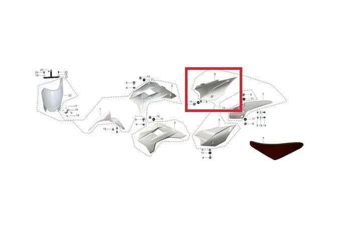 Kayo Tt 190 R Arka Sağ Grenaj