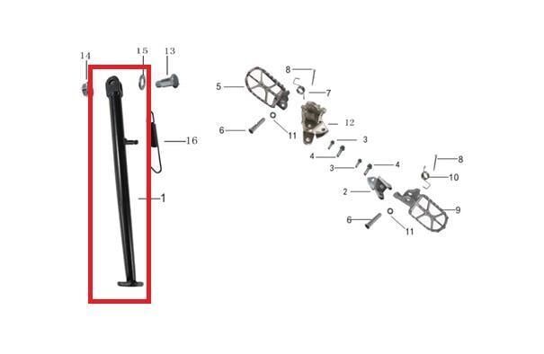 Kayo Kt 250 Yan Sehpa B8