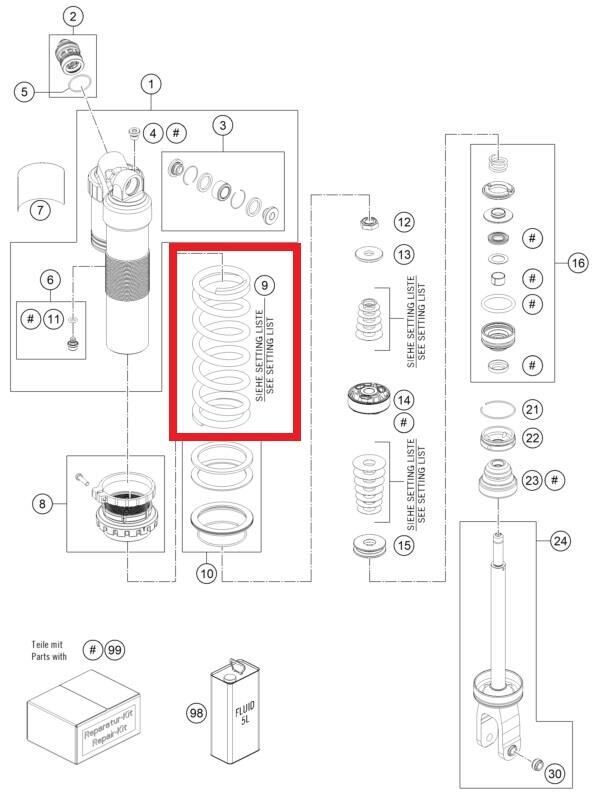 Sprıng 260 48 Nmm Ktm Orj Yp