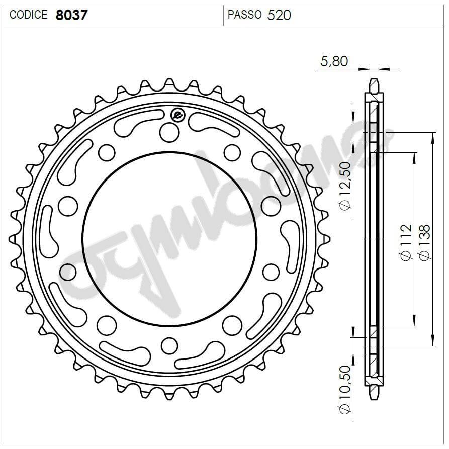 Honda Ognıbene Arka Dişli 41T