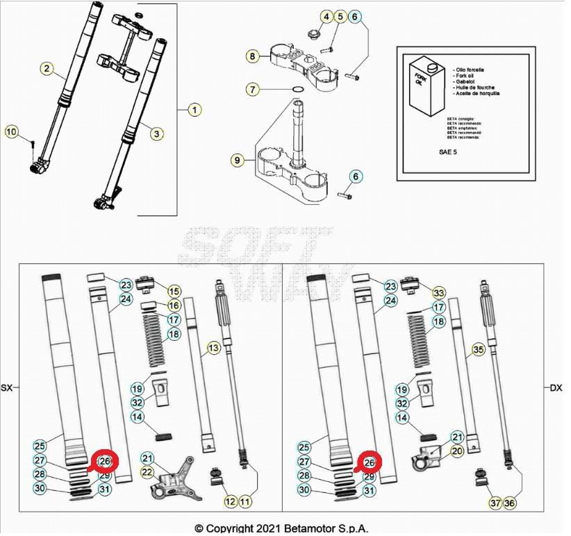 Bush Beta Orj Yp B7-3