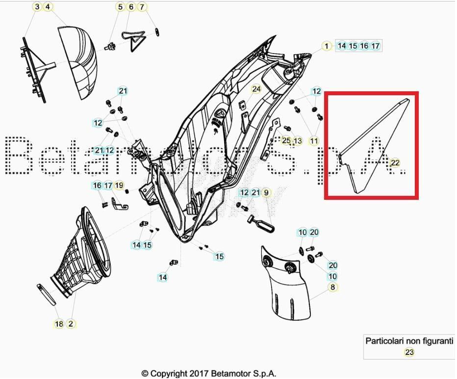 Hava Filt Kapagı Sungeri Beta Orj Yp