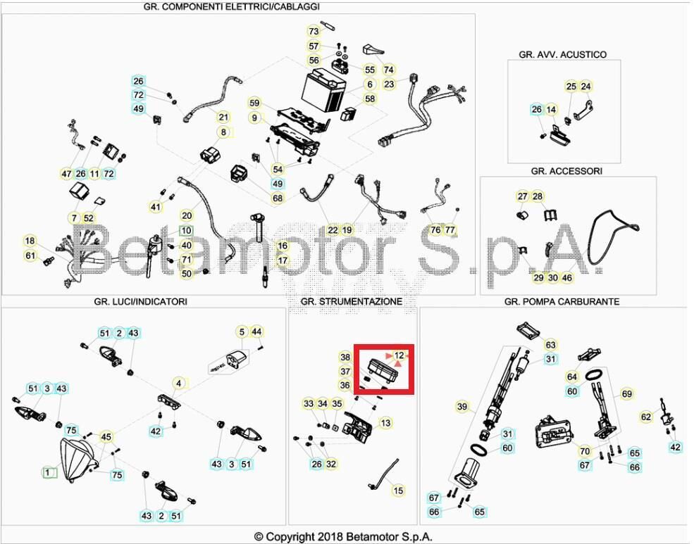 Speedometer Beta Orj Yp