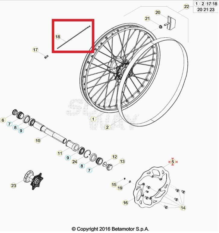 Beta Ön Jant Teli Beta Orj Yp B14-2