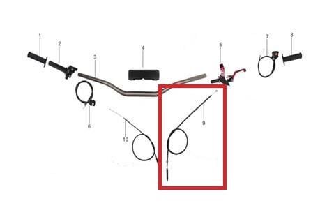 Kayo Kt 250 Debriyaj Teli D3