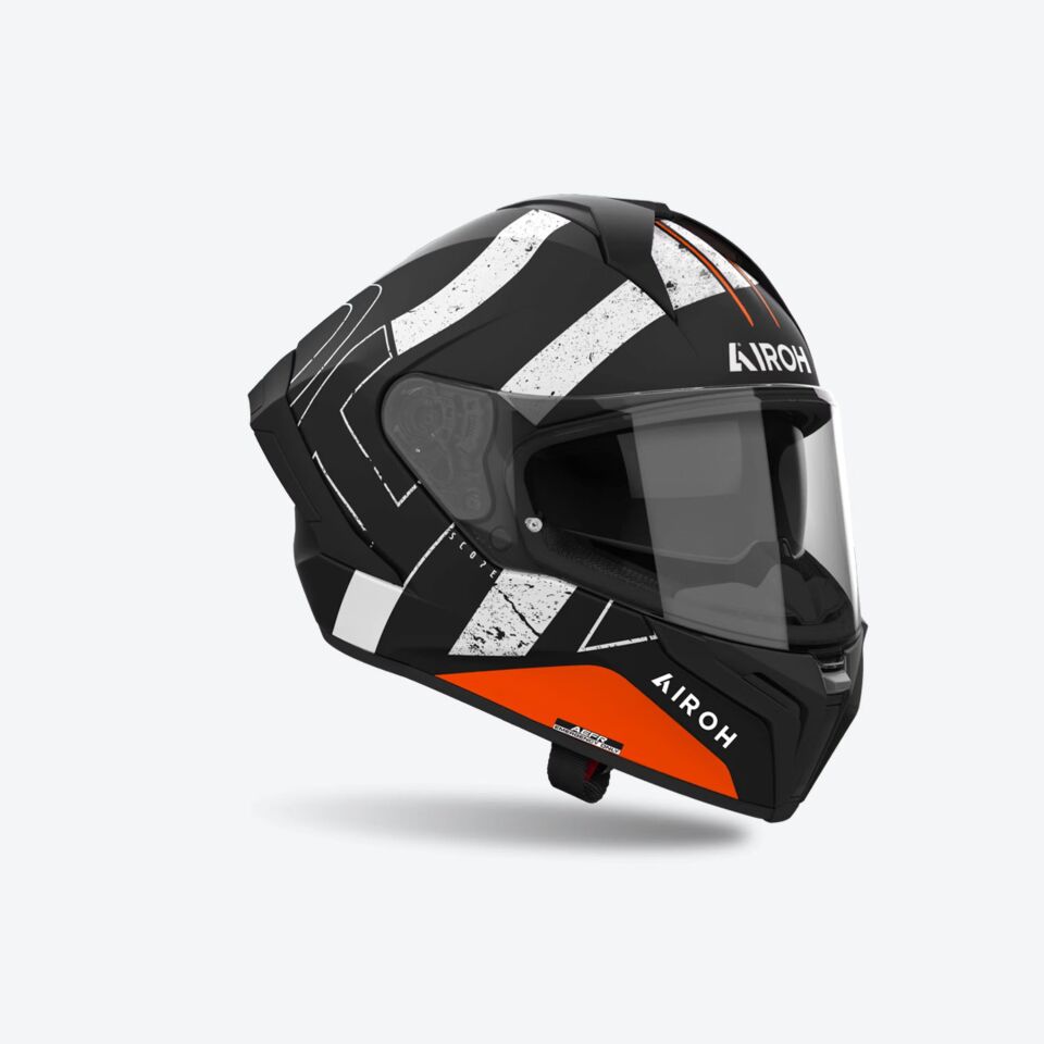 Airoh Matryx Scope Turuncu Mat Motosiklet Kaskı