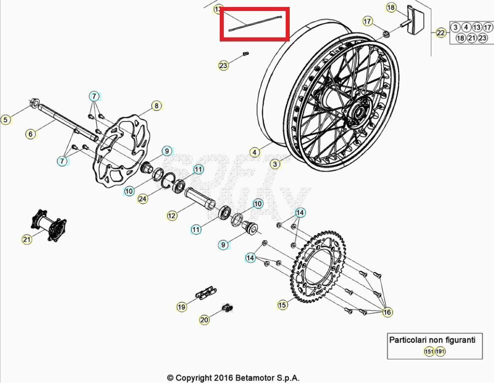 Jant Teli Beta Orj Yp B7-2