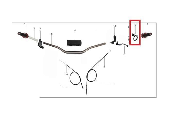 Kayo Tt 190 R Stop Düğmesi B3