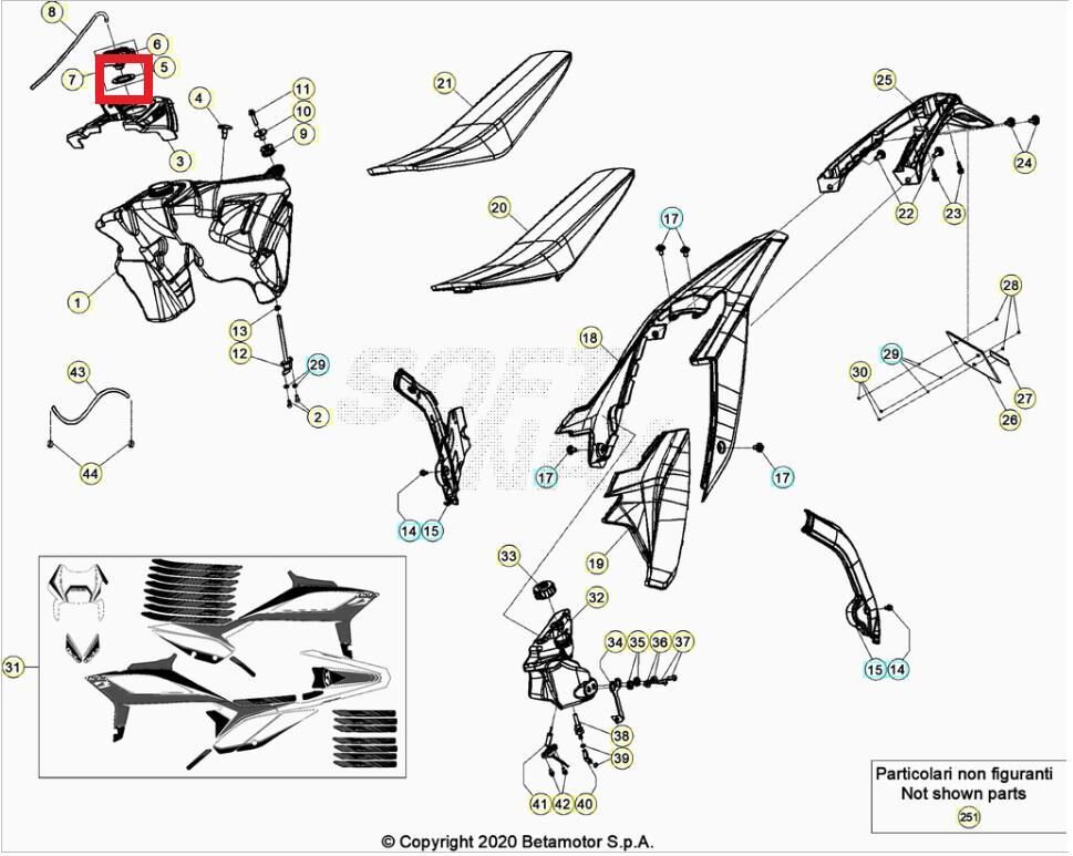Gasket Beta Orj Yp B8-1