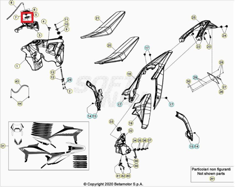 Gasket Beta Orj Yp B8-1