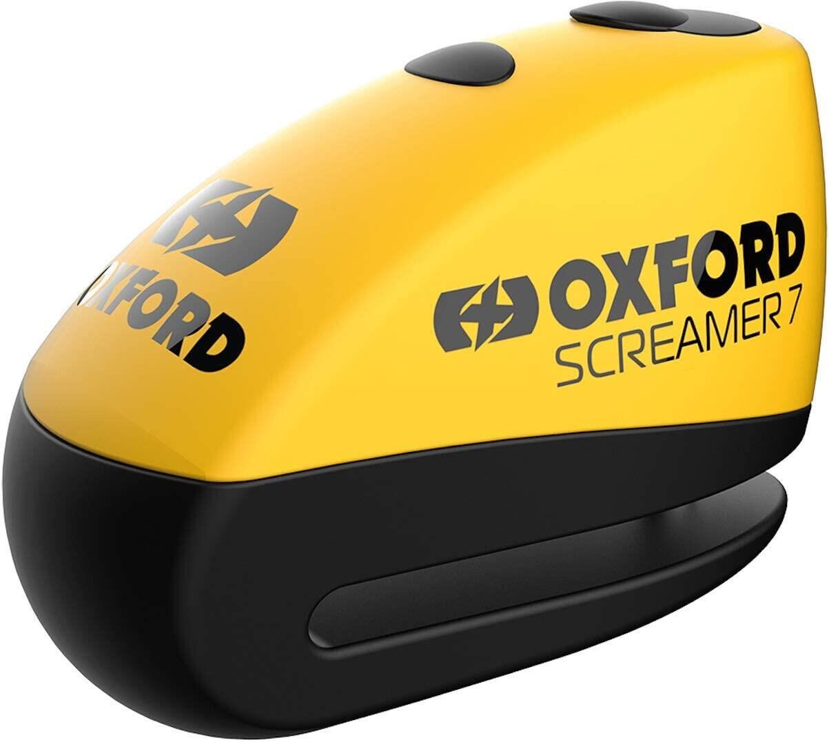 Oxford Screamer7 Alarmlı Disk Kilidi Sarı