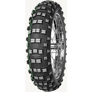 140/80-18 Mitas Terra Force-Ef 70R Super Lıght Yeşil Çizgi Arka Lastik
